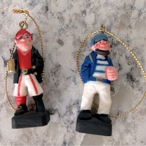 Pirate Miniature Holiday Ornaments